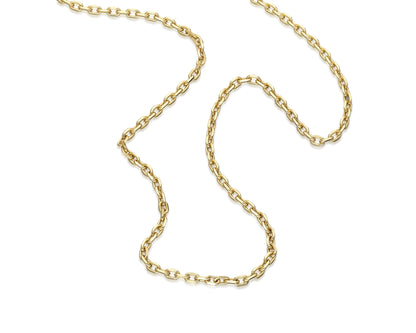 Halskette 14 Karat 585 Gold Ankerkette für Frauen – Feine Echtgold Damen Halskette