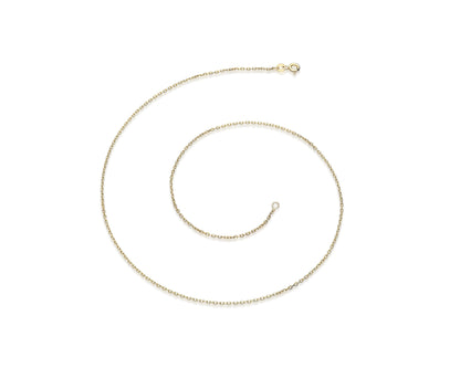 Halskette 14 Karat 585 Gold Ankerkette für Frauen – Feine Echtgold Damen Halskette