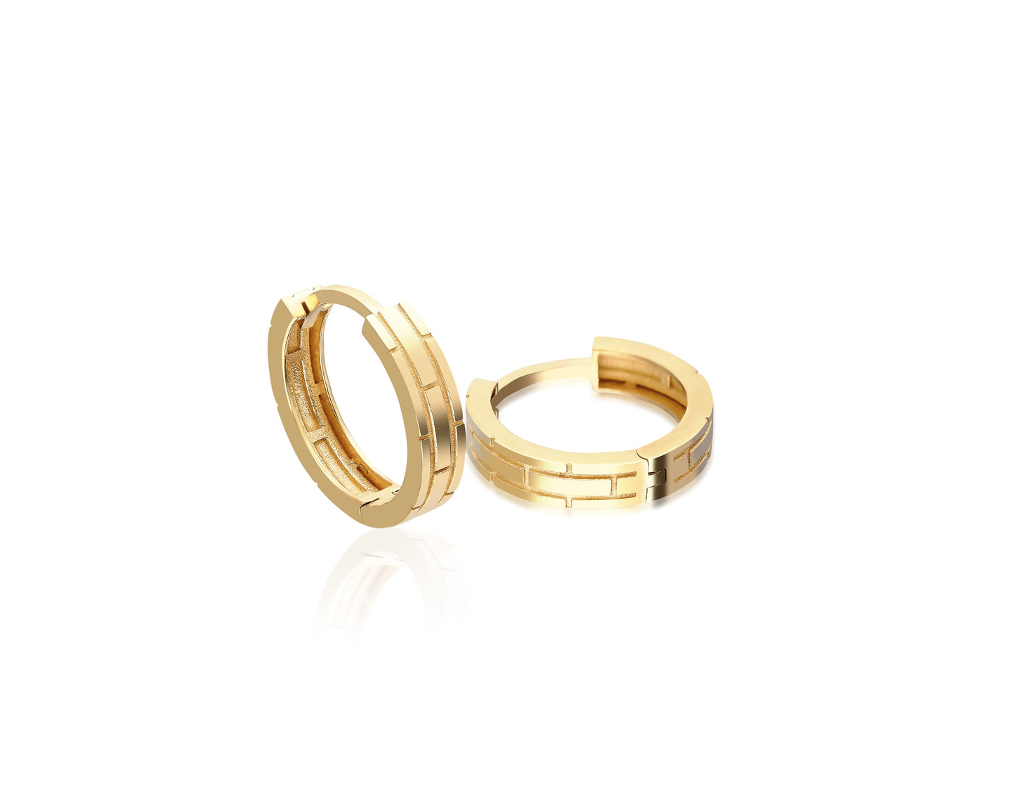 Ohrringe 14 Karat 585 – Echtgold Damen Ohrringe