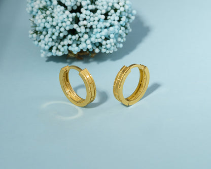 Ohrringe 14 Karat 585 – Echtgold Damen Ohrringe