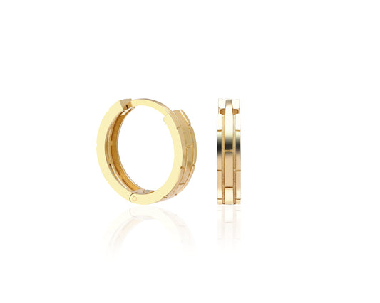 Ohrringe 14 Karat 585 – Echtgold Damen Ohrringe
